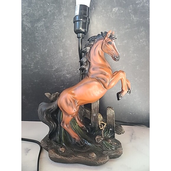 Lamp Table Night Lamp Horse Equine DWK  Just Base - Picture 4 of 10